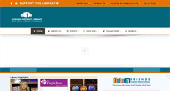 Desktop Screenshot of chelseadistrictlibrary.org