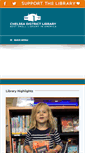 Mobile Screenshot of chelseadistrictlibrary.org